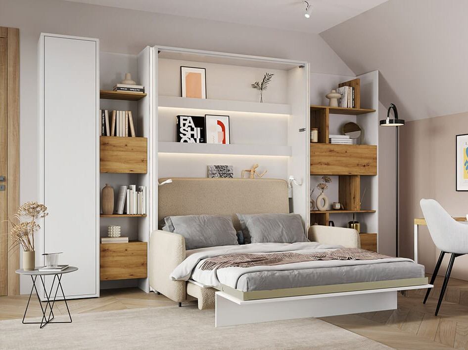 Boekenkast Concept Pro Lenart IV (Wit)