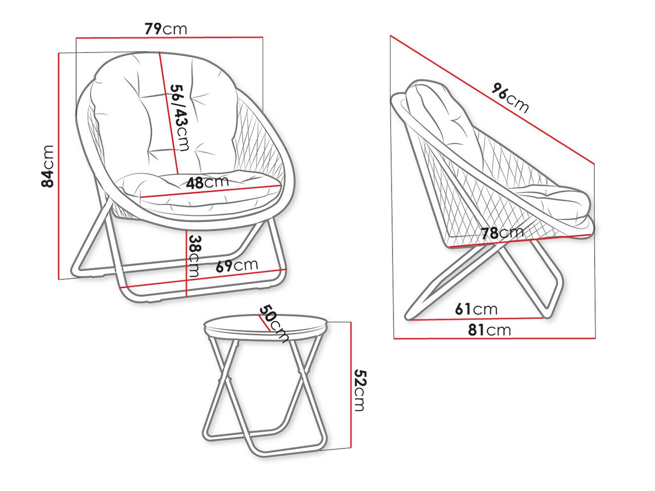 Balkonset Comfivo 349