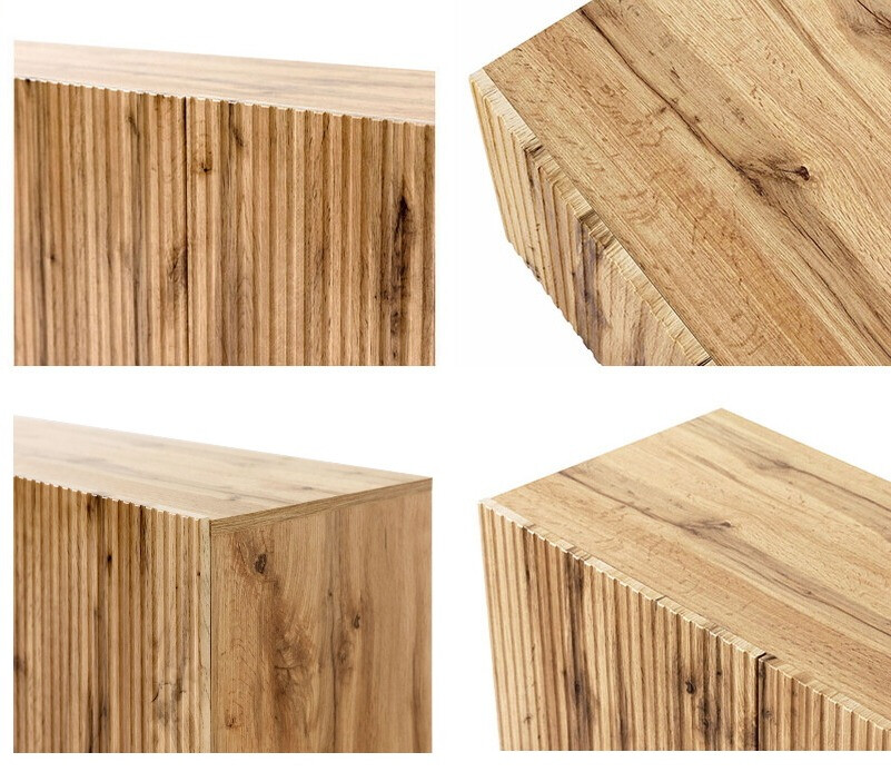 Een set nachtkastjes Remeta 104 (Wotan eik)