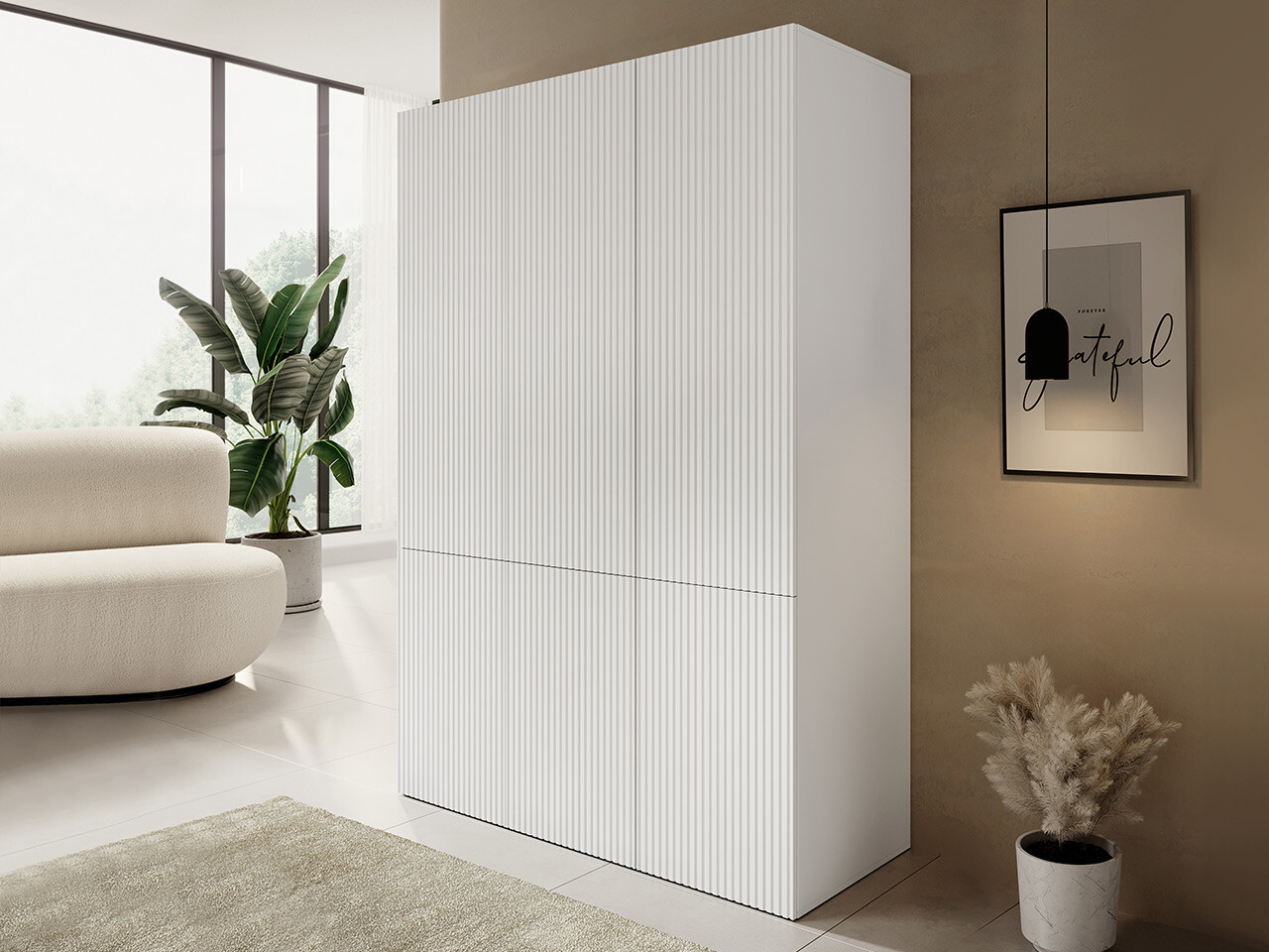 Kledingkast Dicto I (Wit)