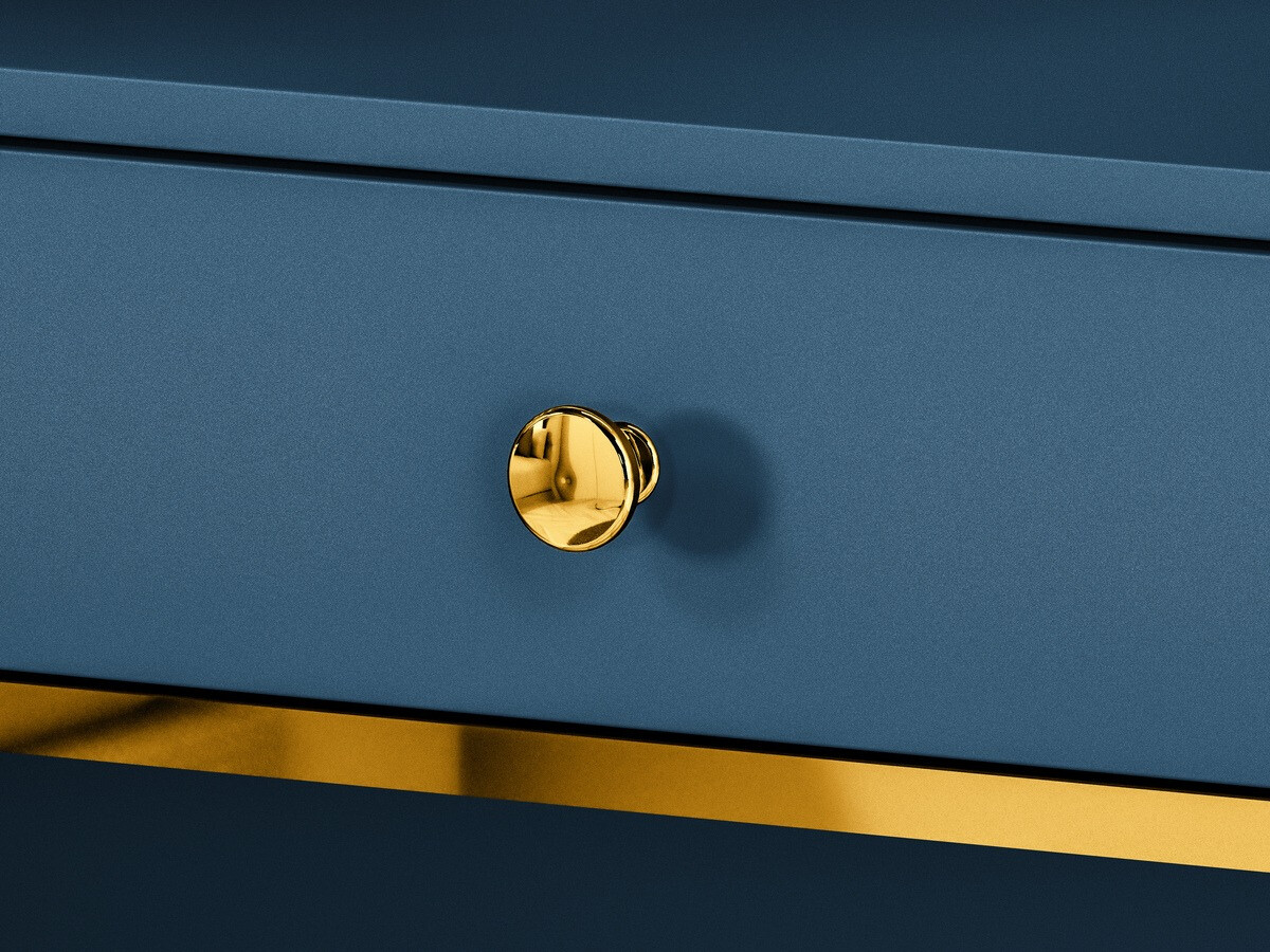 Kaptafel Flonovu 108 (Donkerblauw + Gouden)