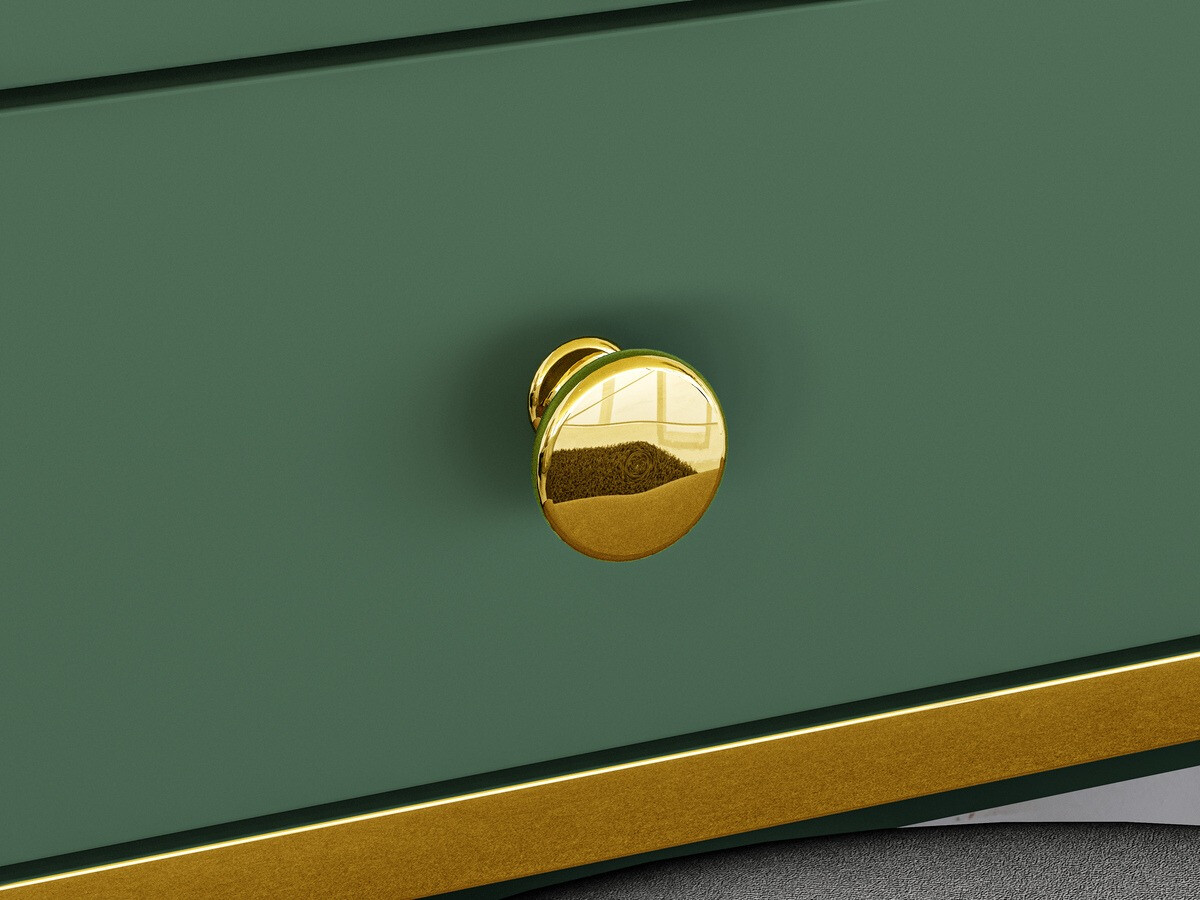 Kaptafel Flonovu 108 (Donkergroen + Gouden)