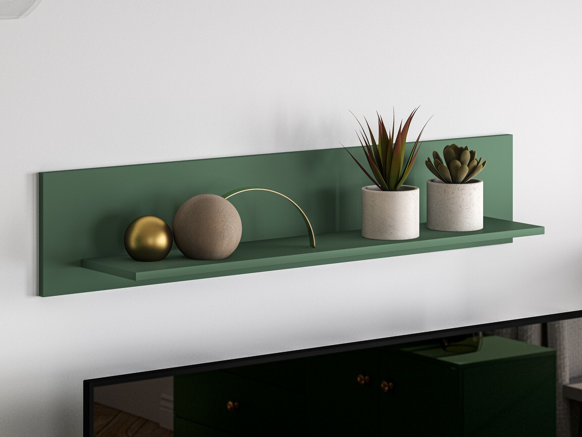 Wandplank Flonovu 107 (Donkergroen)