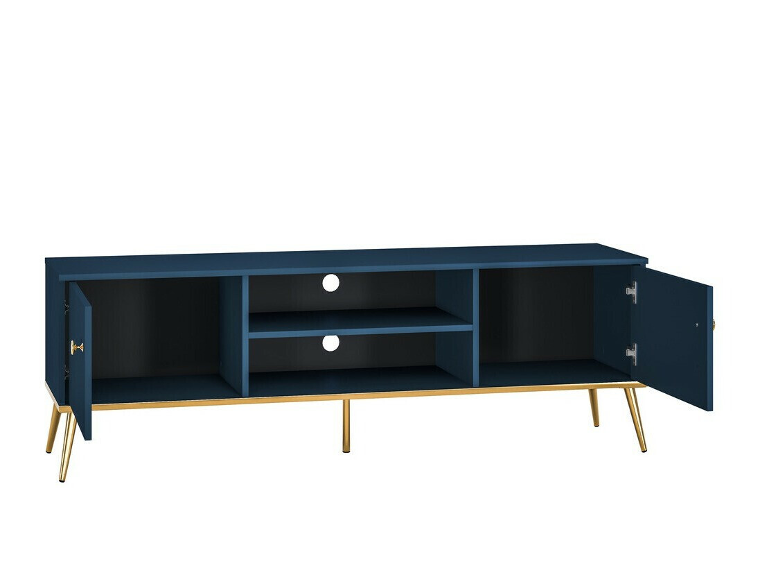 Woonkamerset Flonovu 109 (Donkerblauw + Gouden)