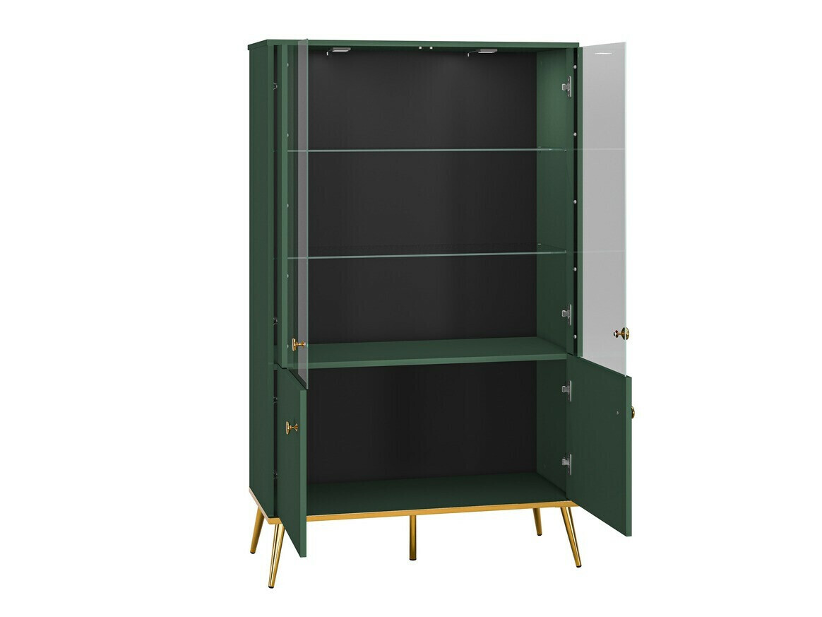 Woonkamerset Flonovu 110 (Donkergroen + Gouden)