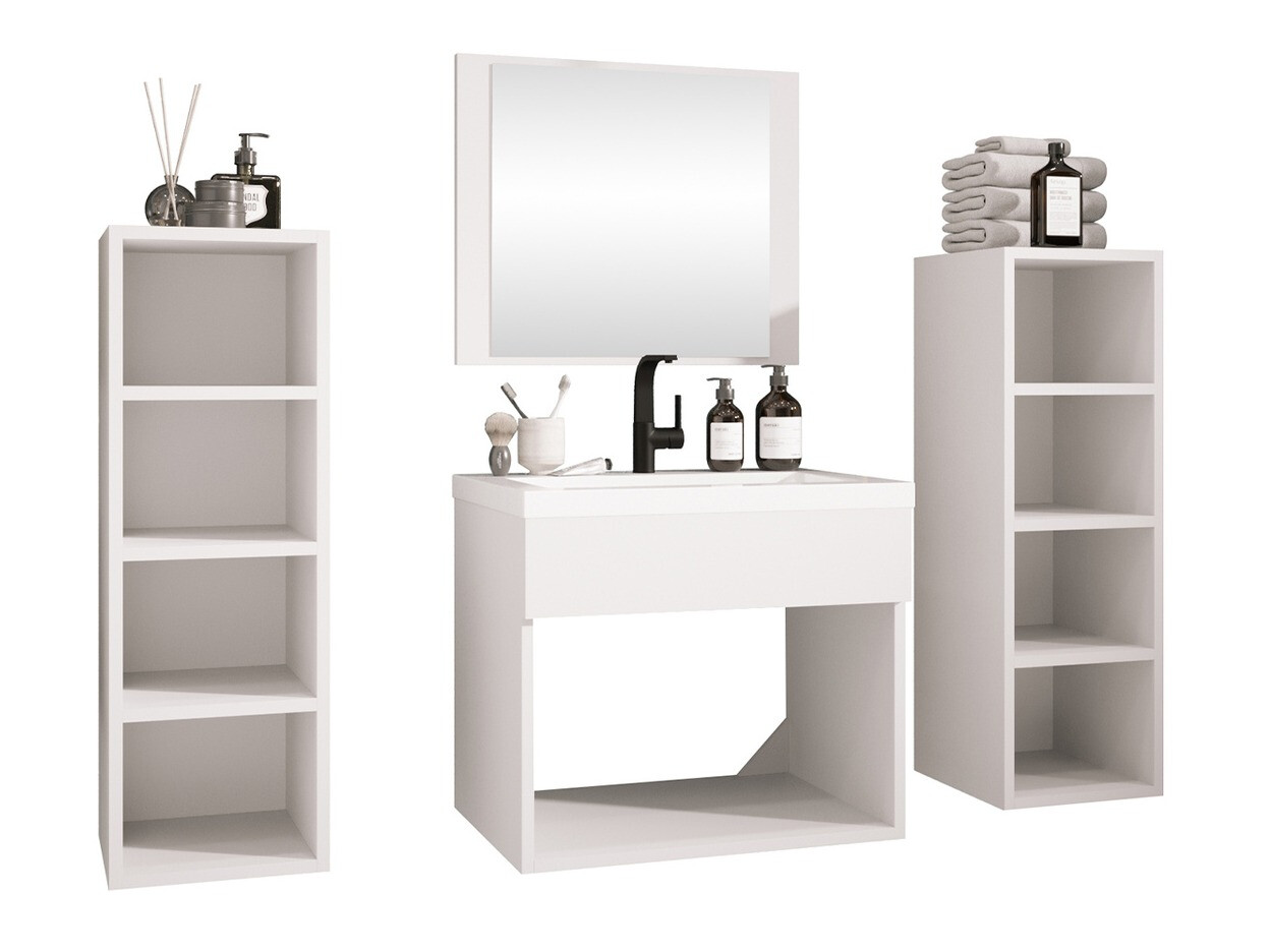 Badkamerset Hartford J100 (Zwart)