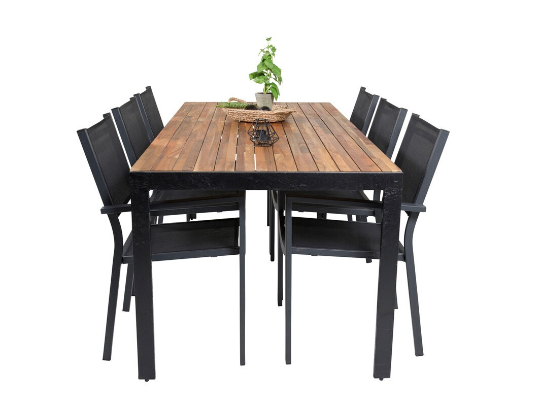 Tafel en stoelen set Dallas 3881