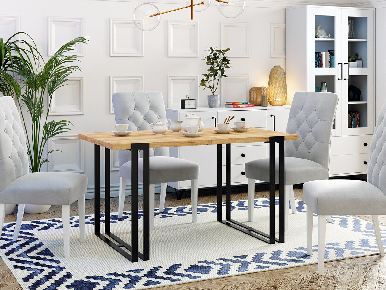 Tafel Comfivo 179 (Bruin + Zwart)