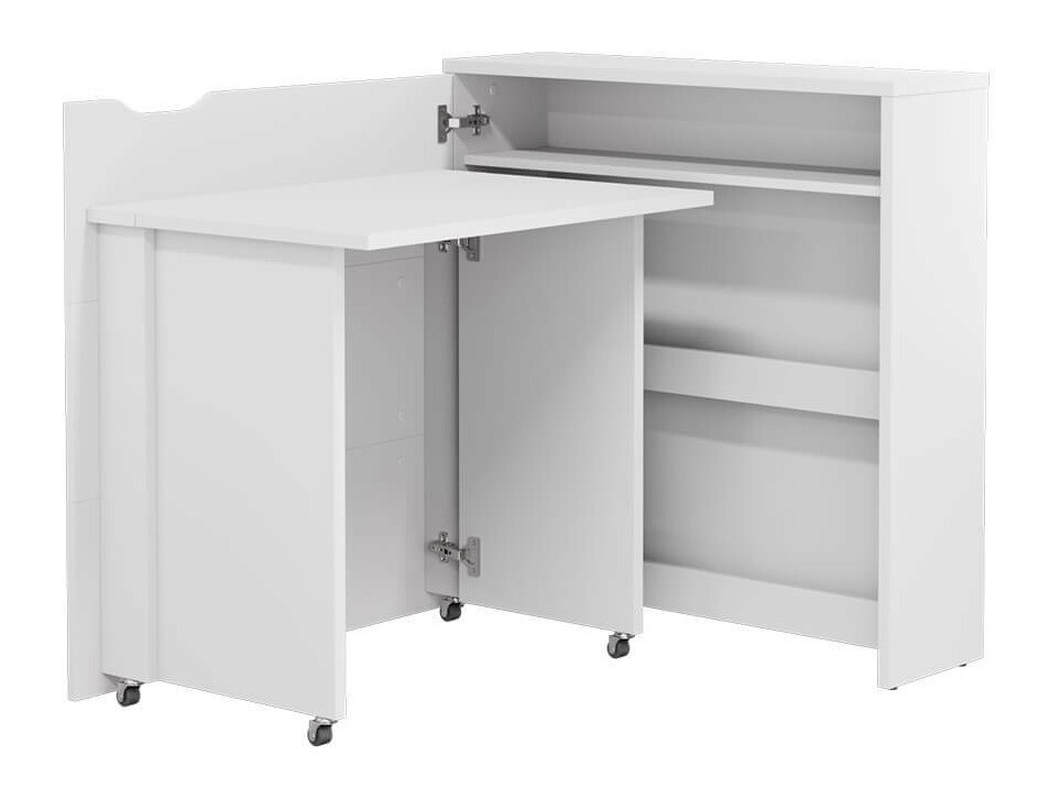 Hoekbureau Concept Pro Lenart Levfere 156 (Wit + Glanzend wit)