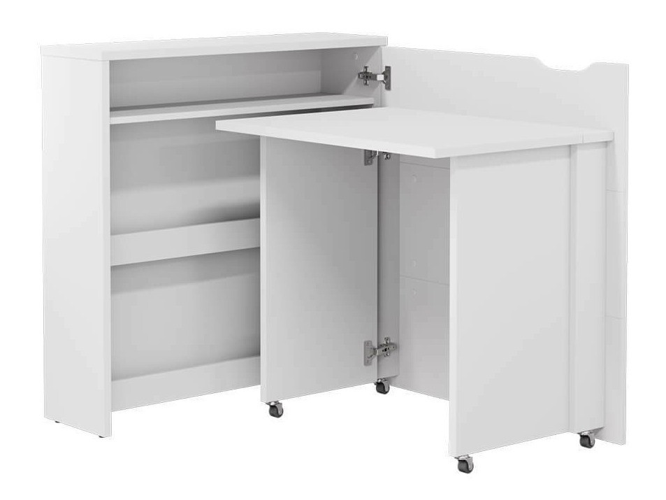 Hoekbureau Concept Pro Lenart Levfere 156 (Wit + Glanzend wit)