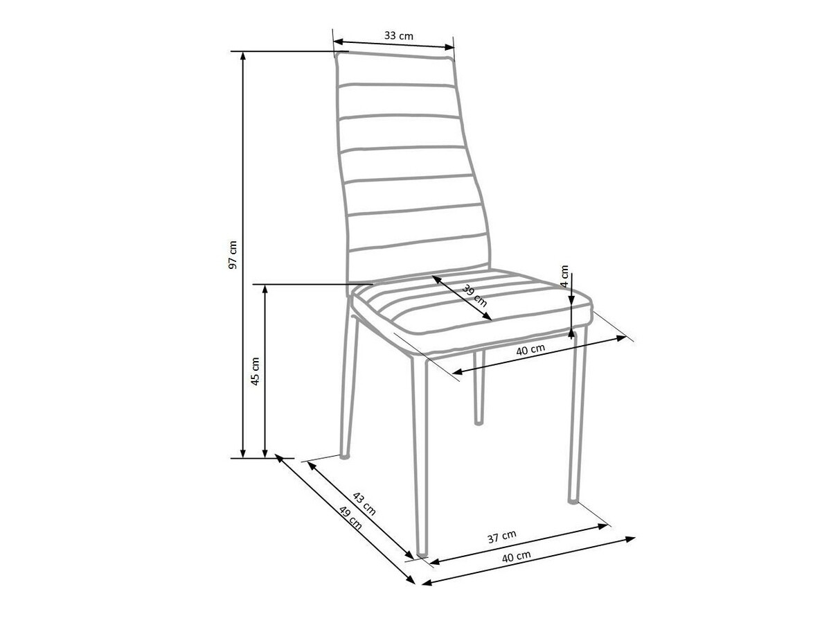 Stoel Houston 137 (Wit)