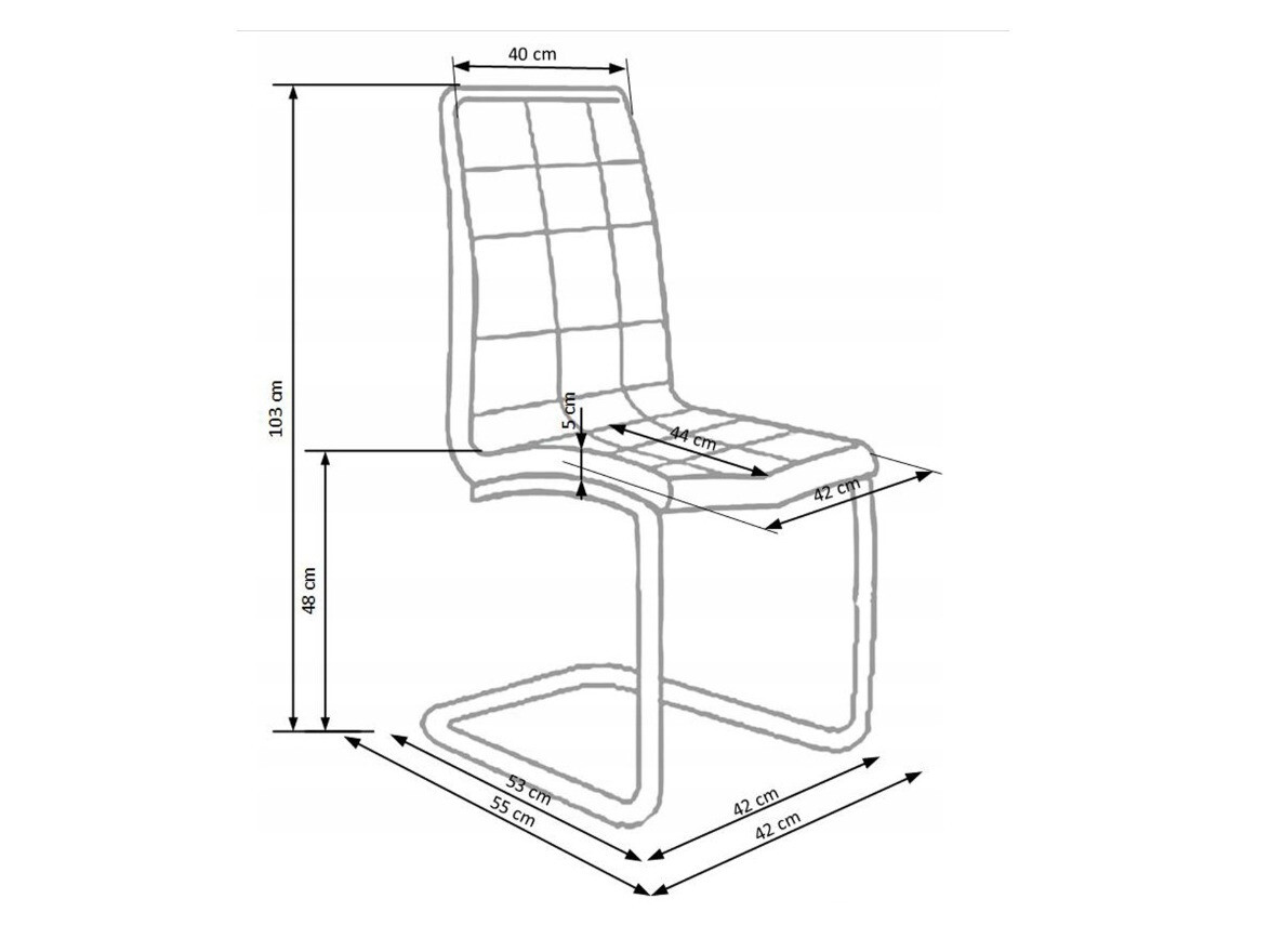 Stoel Houston 142 (Wit)
