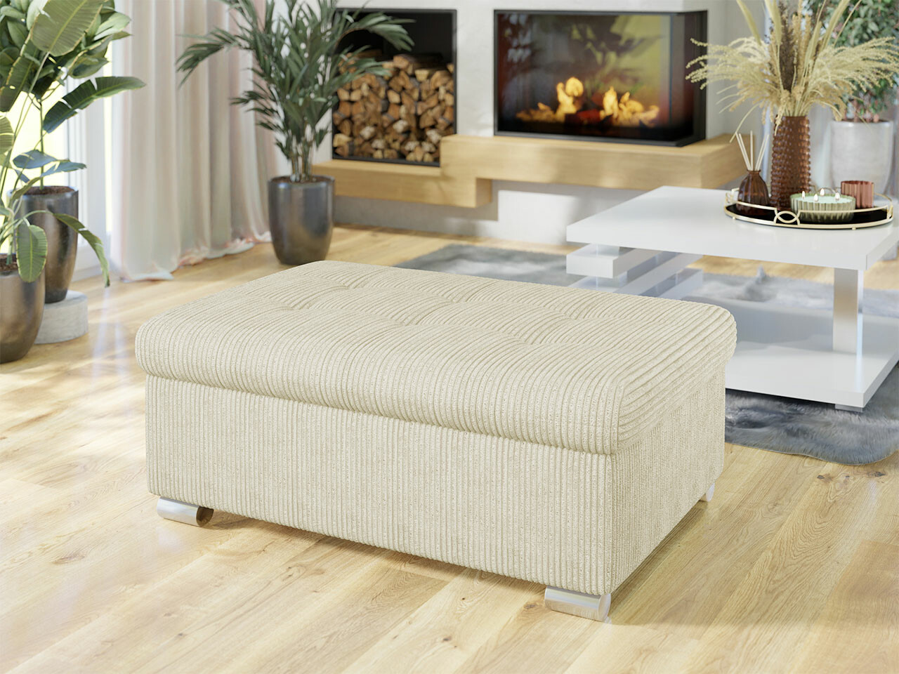 Gestoffeerde hocker Comfivo 118 (Poso 100)