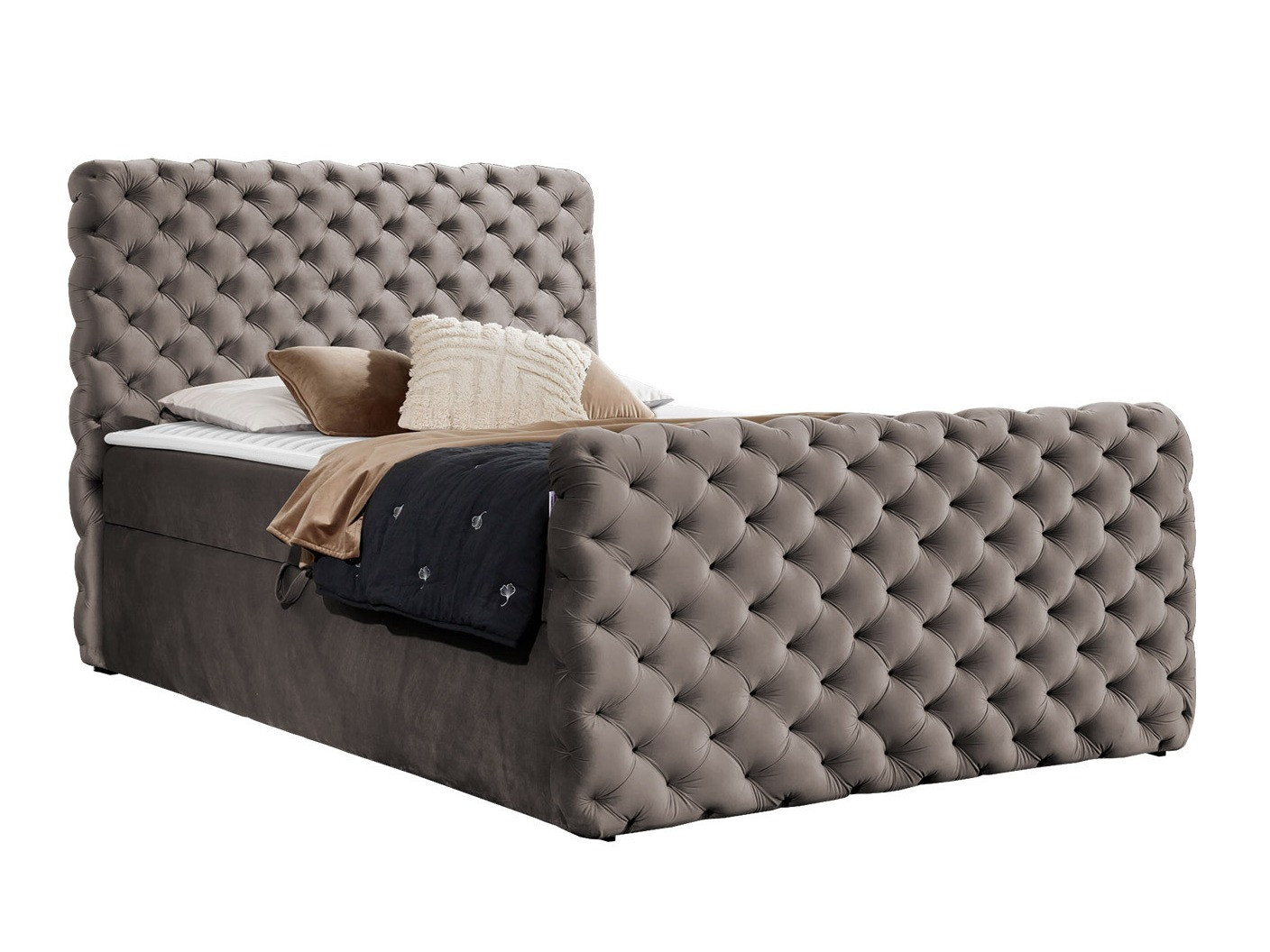 Boxspring Baltimore 186 (Velluto 29)