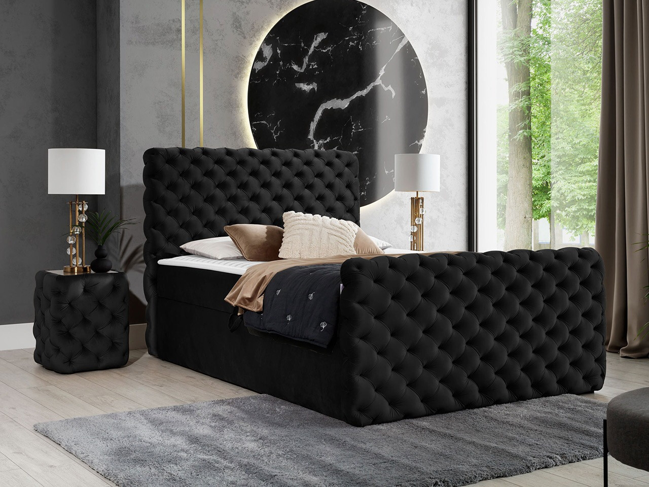 Boxspring Lac I (Velluto 20)