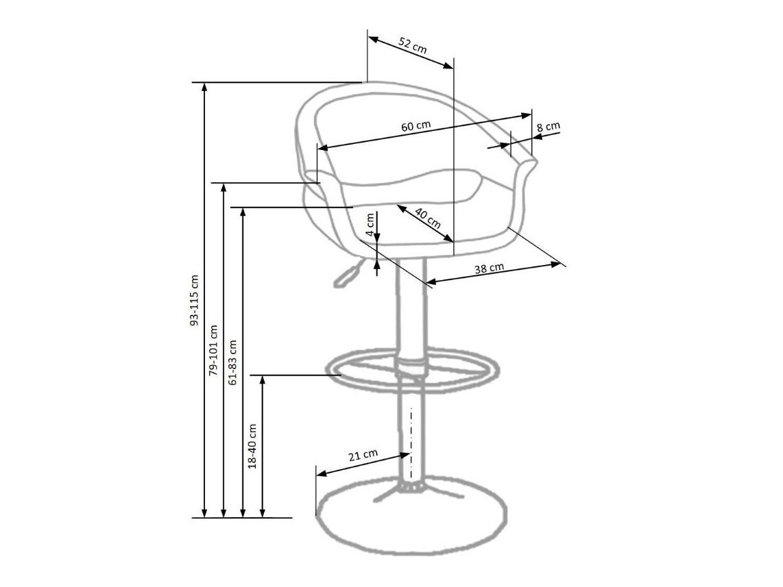 Counterstoel Houston 182