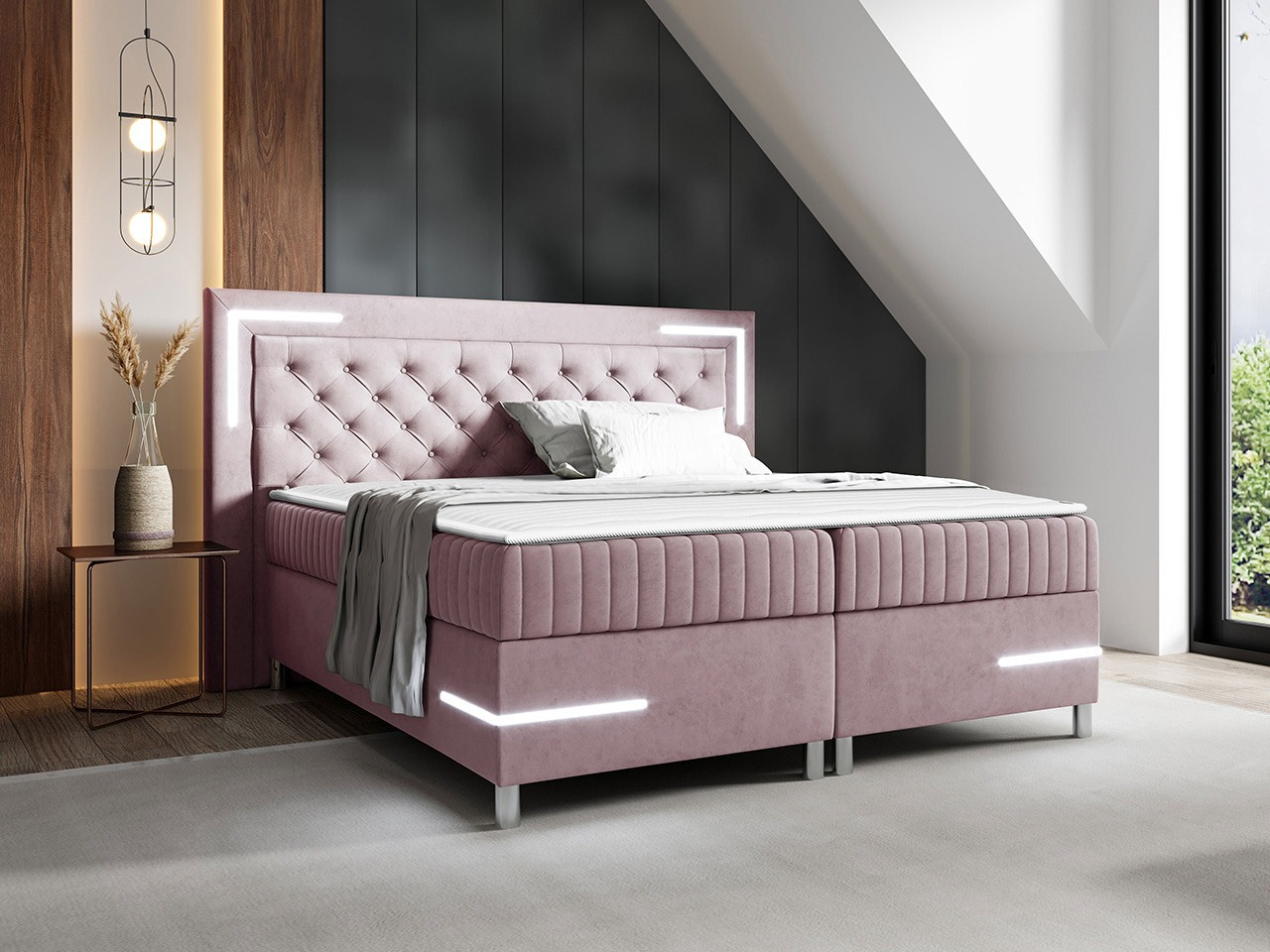 Boxspring Baltimore 189 (Velluto 14)