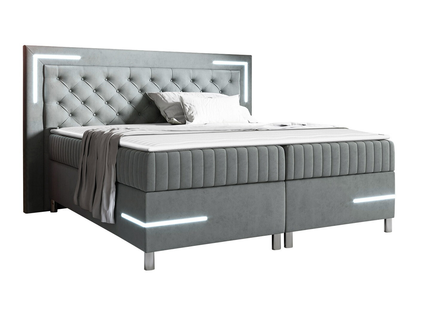 Boxspring Baltimore 189 (Velluto 15)