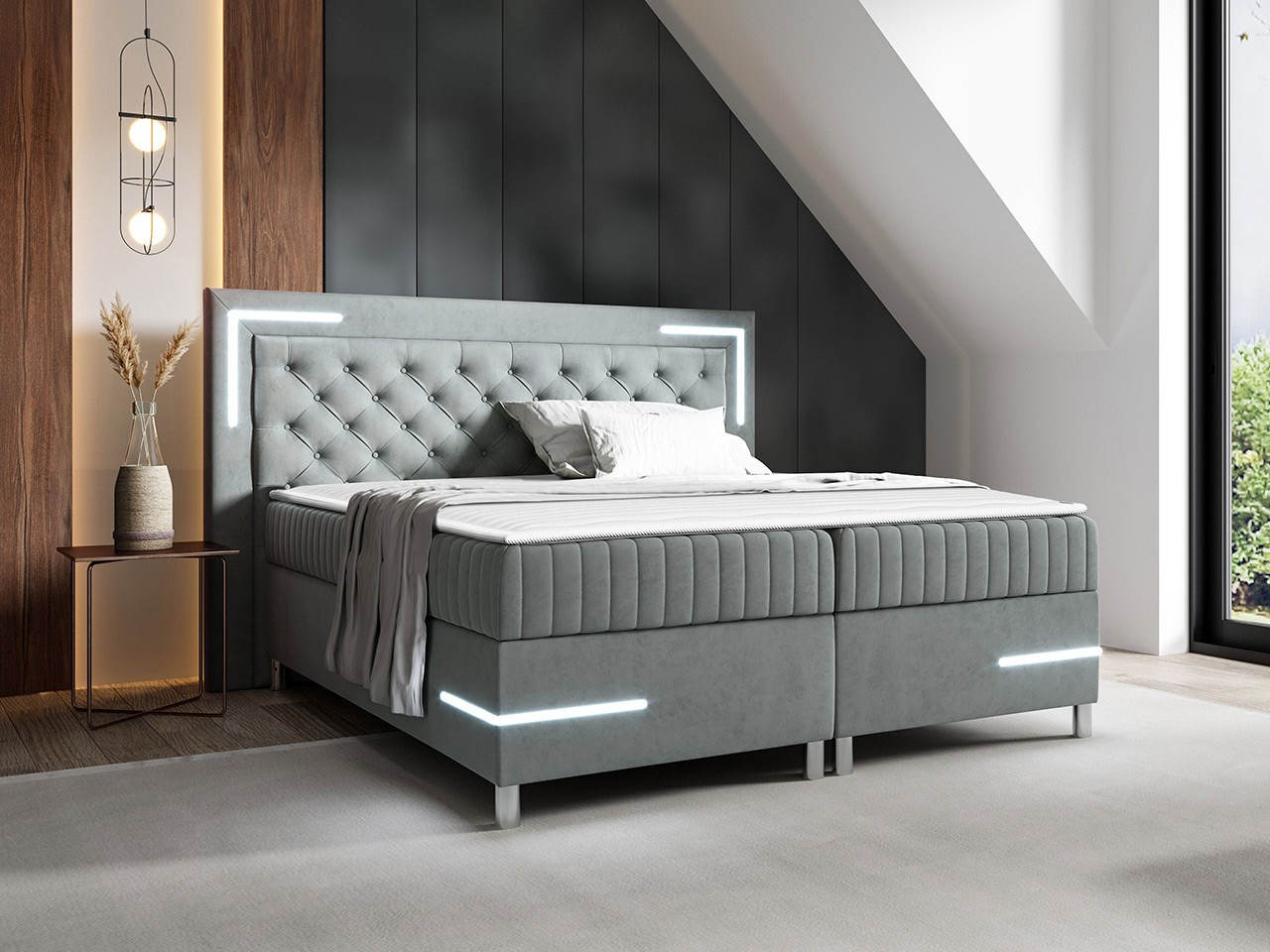 Boxspring Baltimore 189 (Velluto 15)