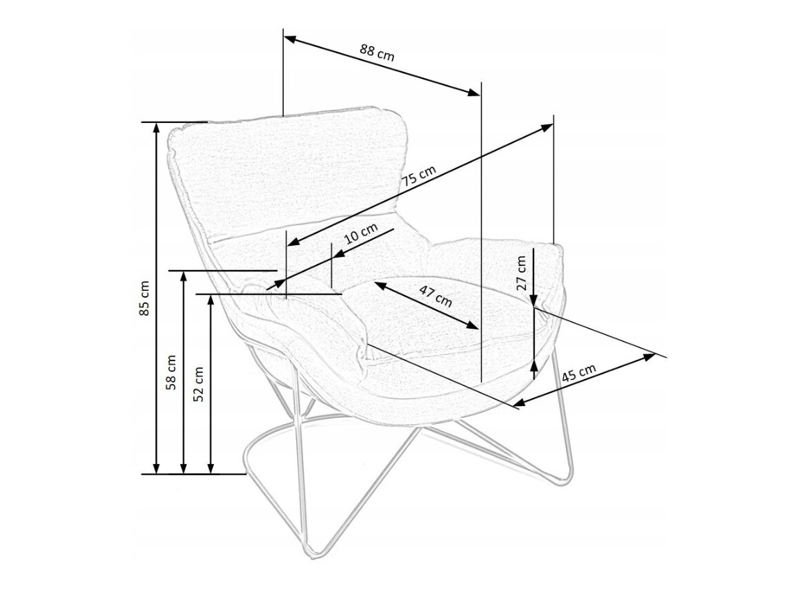 Fauteuil Houston 1419