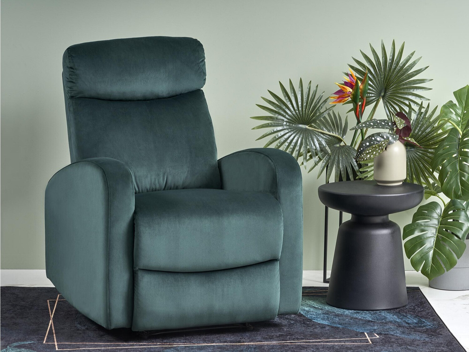 Relaxfauteuil Houston 1518 (Groen)