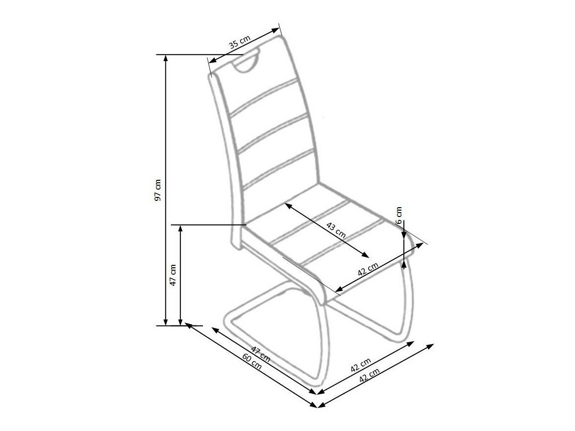 Stoel Houston 255 (Wit)