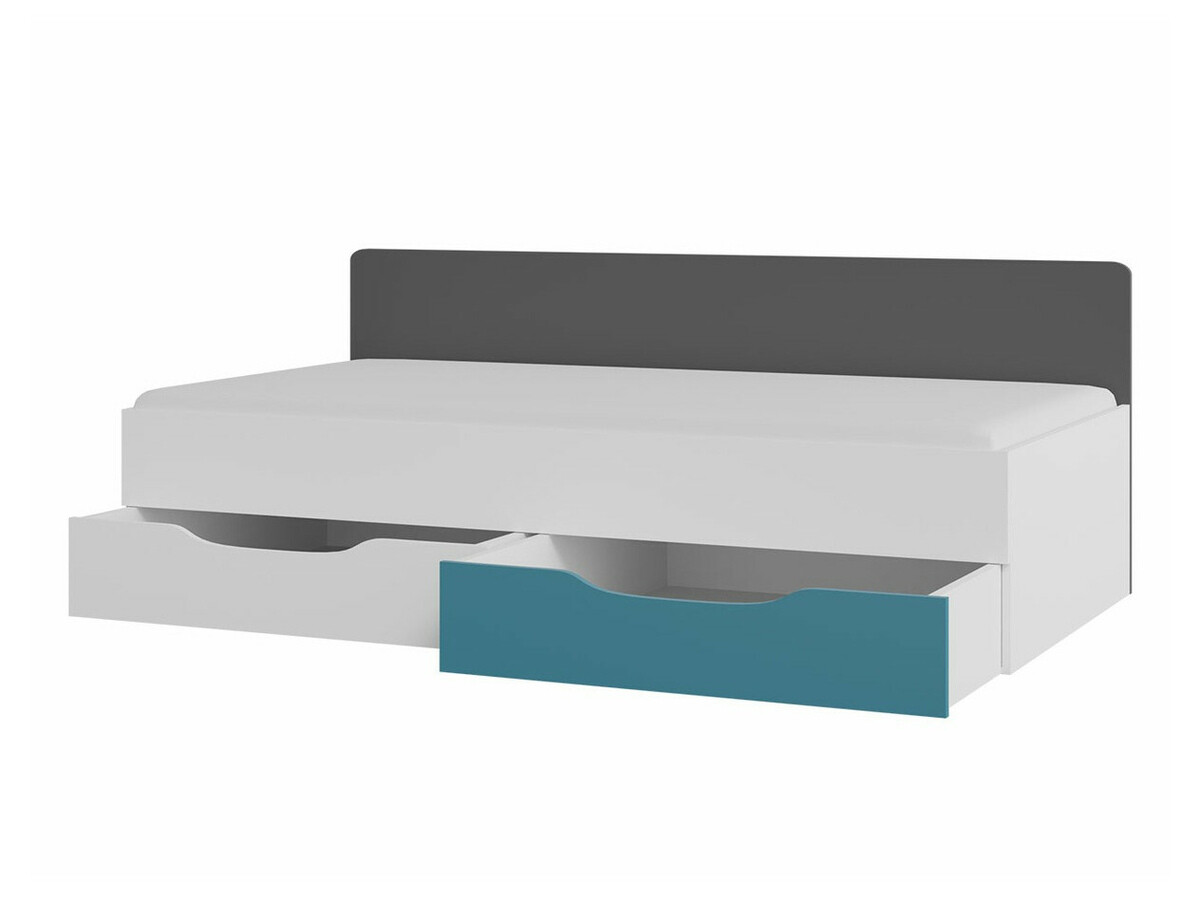 De reeks van de kinderkamer Omaha F127 (Grafiet + Grijs)