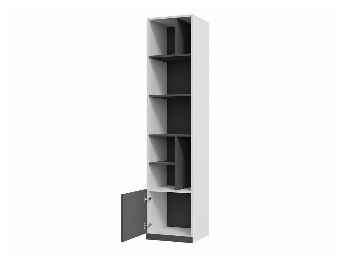 De reeks van de kinderkamer Omaha F128 (Grafiet + Grijs)