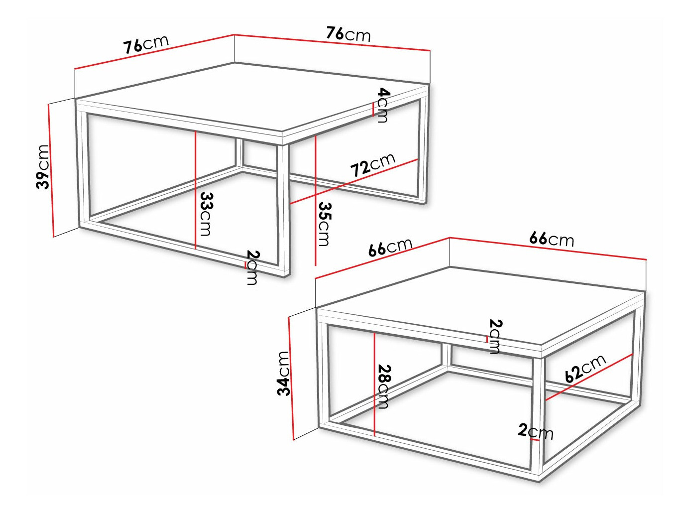 Salontafel set Oswego 102 (Wit marmer + Gouden)