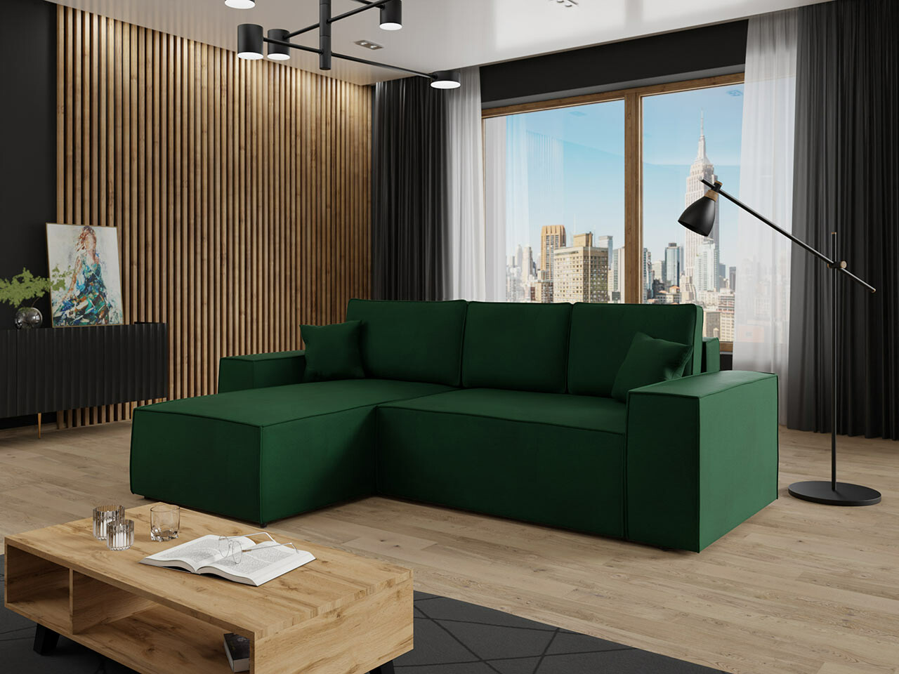 Hoekbank Clovis 108 (Manila 35)