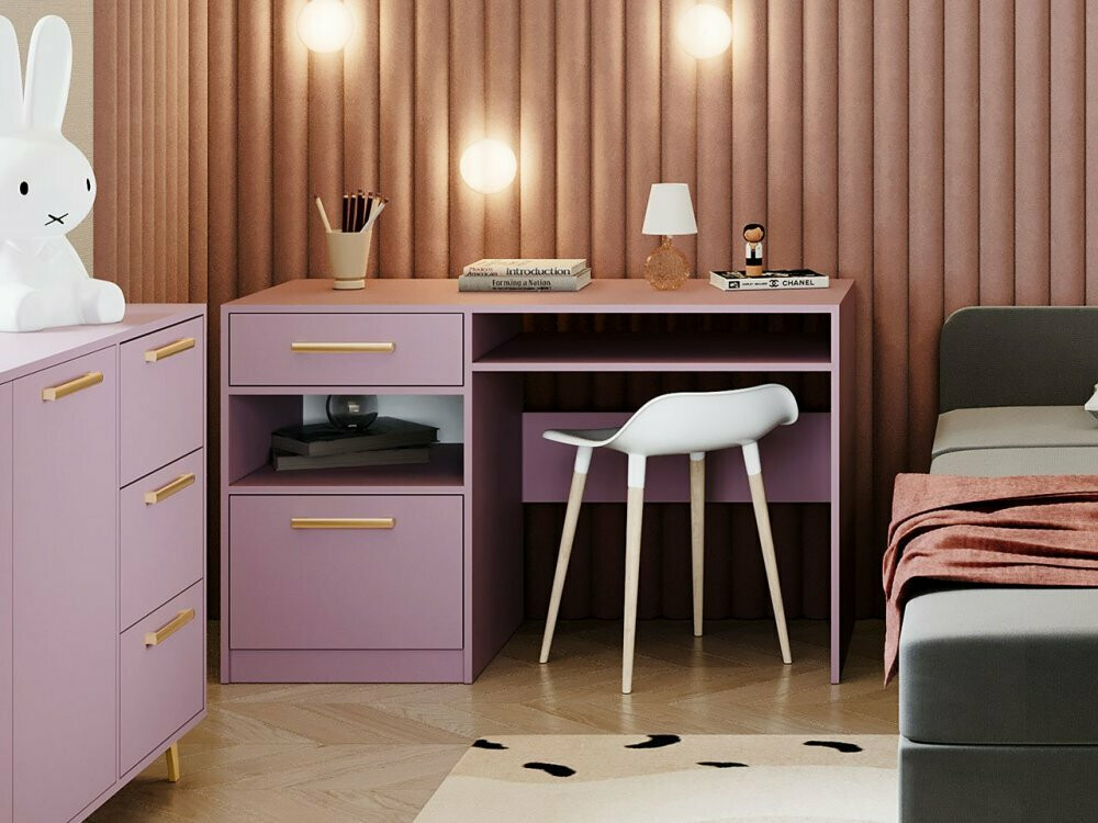 Bureau Rosa (Paars + Gouden)