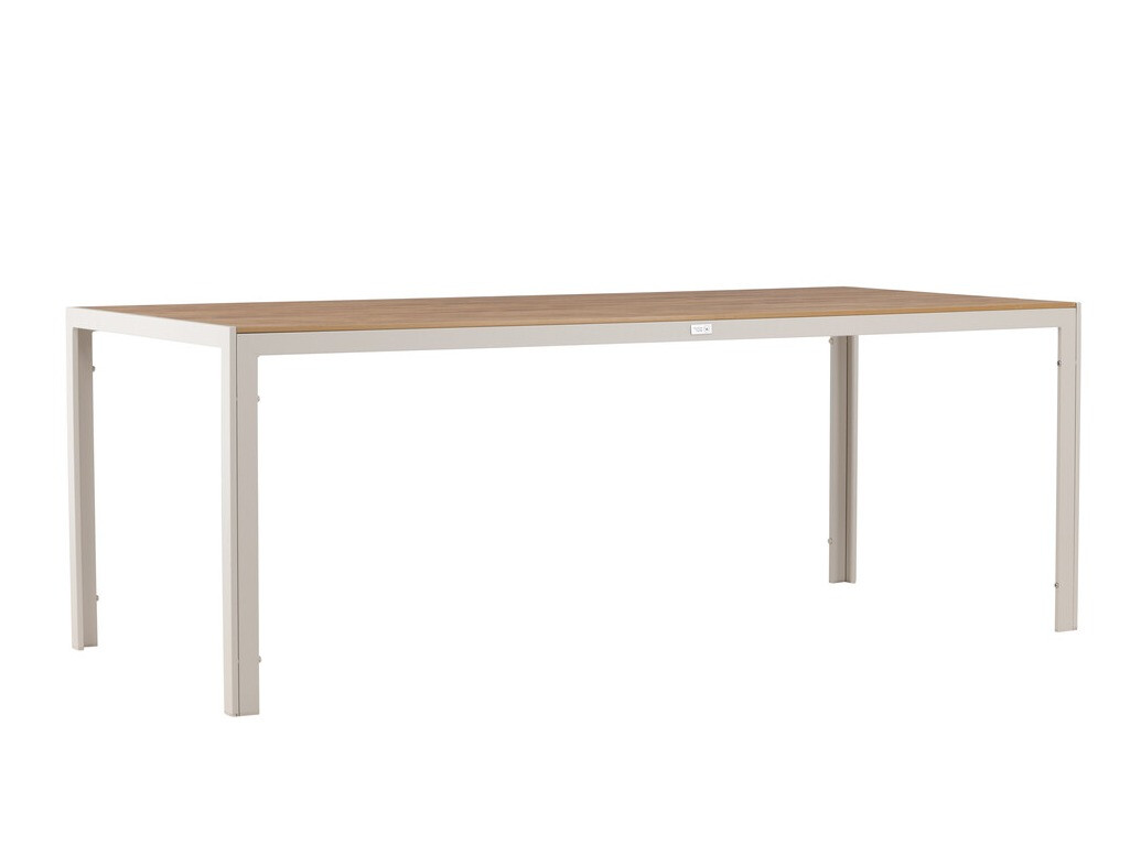 Outdoor tafel Dallas 3890 (Beige + Licht hout)
