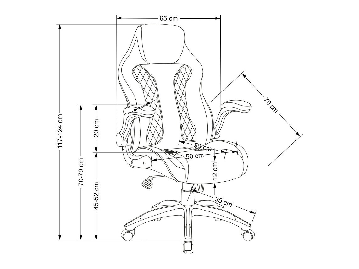 Bureaustoel Houston 1426