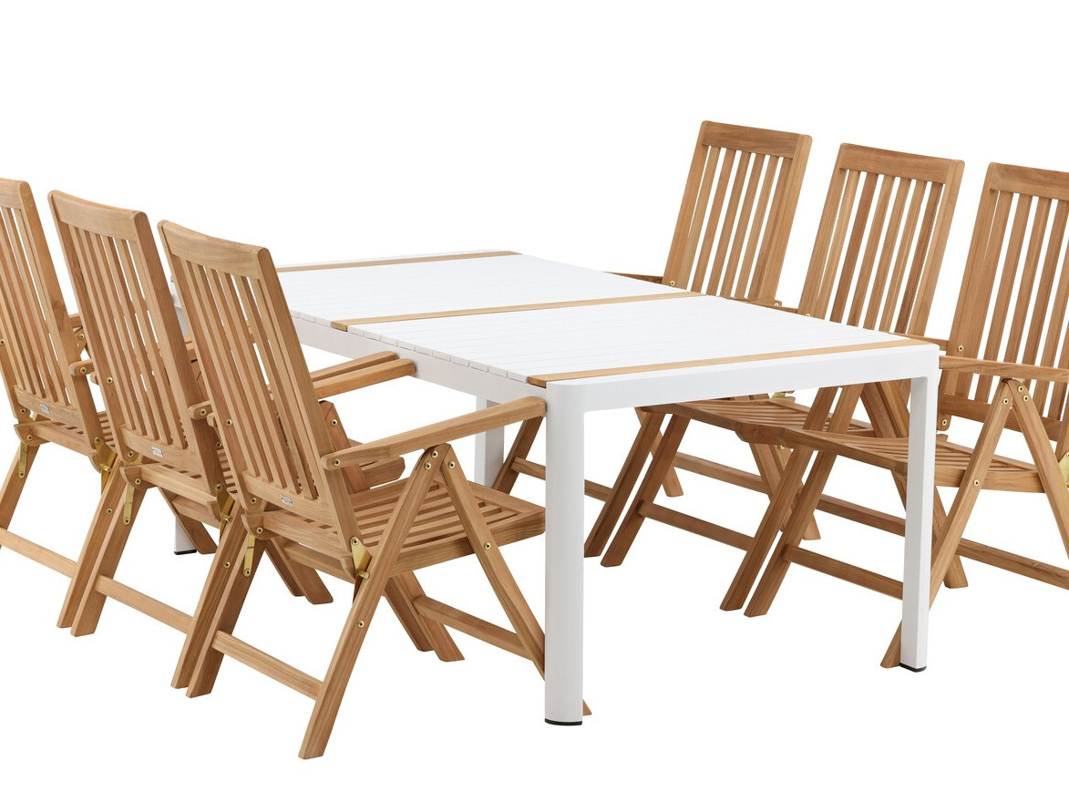 Tafel en stoelen set Dallas 3908