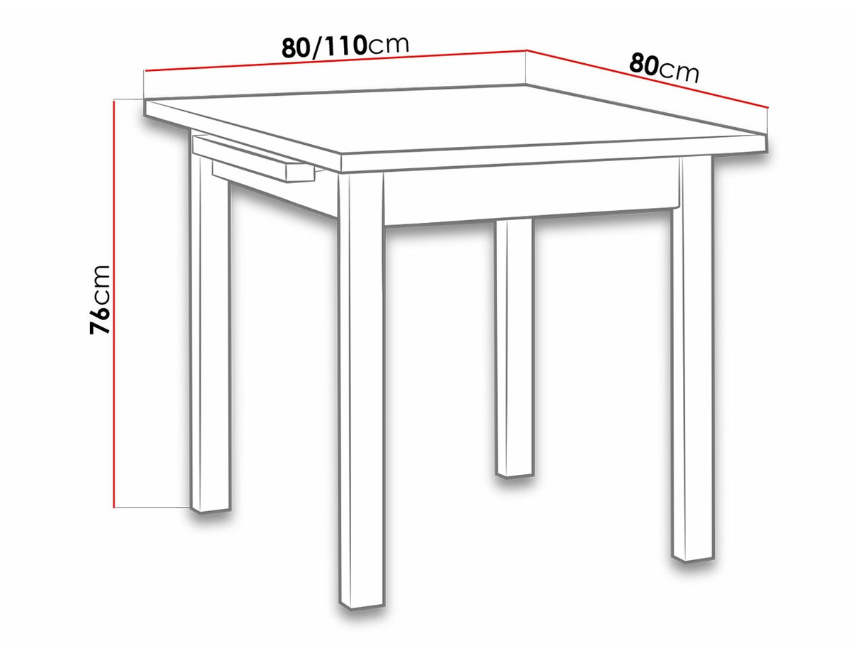 Tafel Victorville 109 (Sonoma eik)
