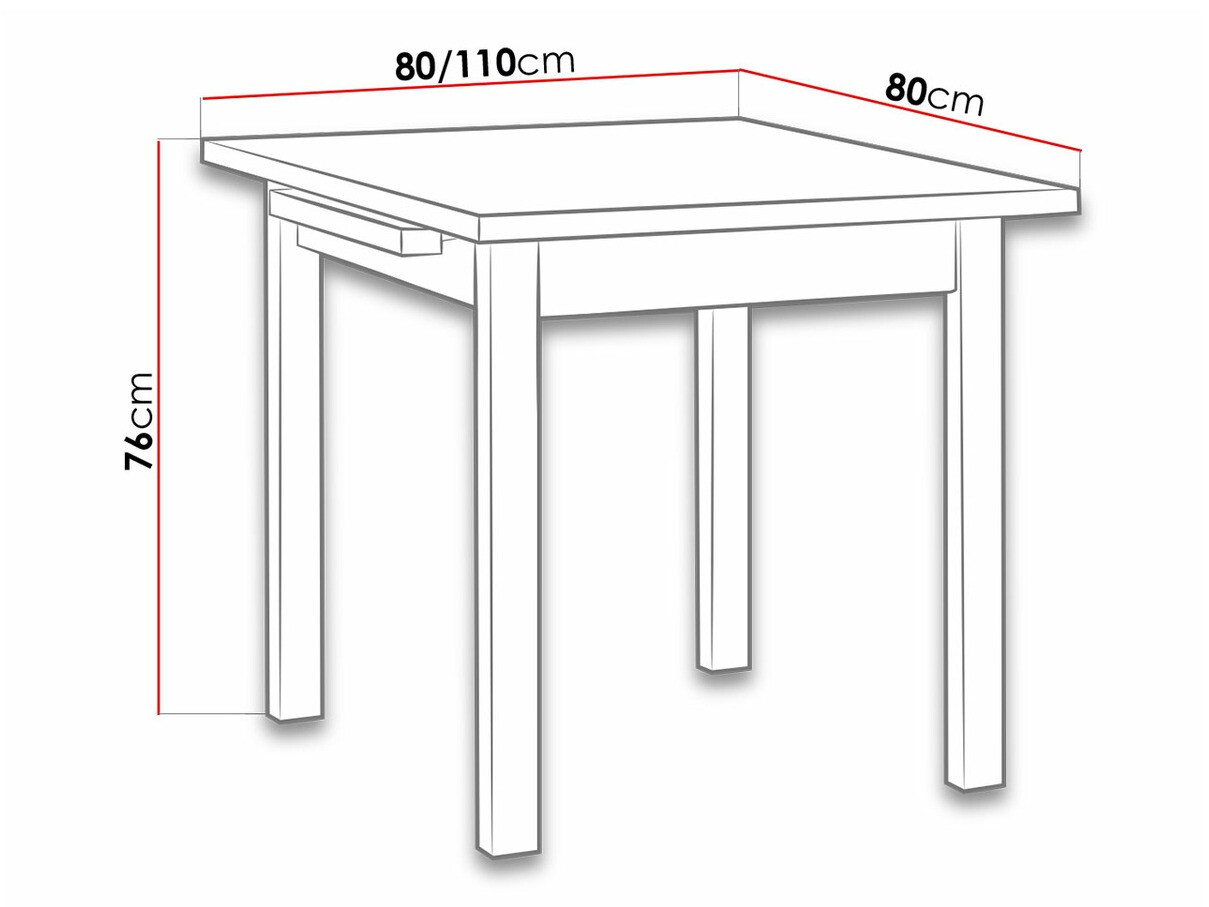 Tafel Victorville 109 (Wit)