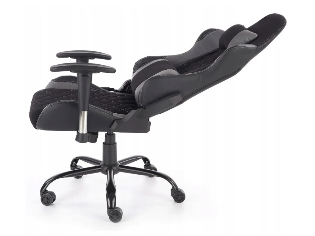 Gamestoel Houston 1431 (Zwart + Grijs)