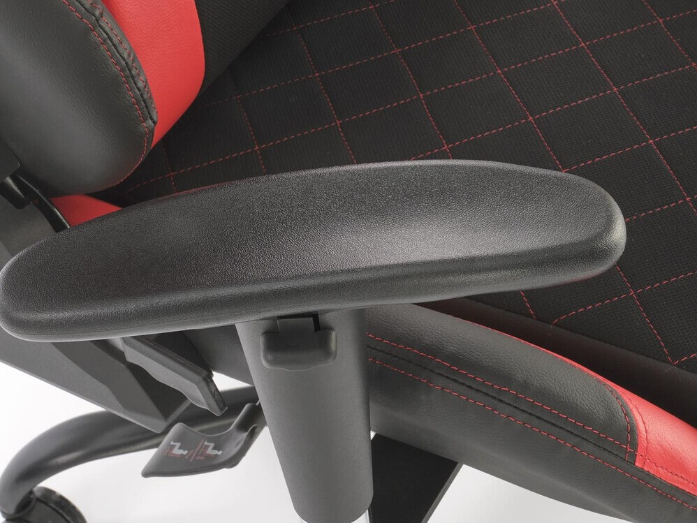 Gamestoel Houston 1431 (Zwart + Rood)
