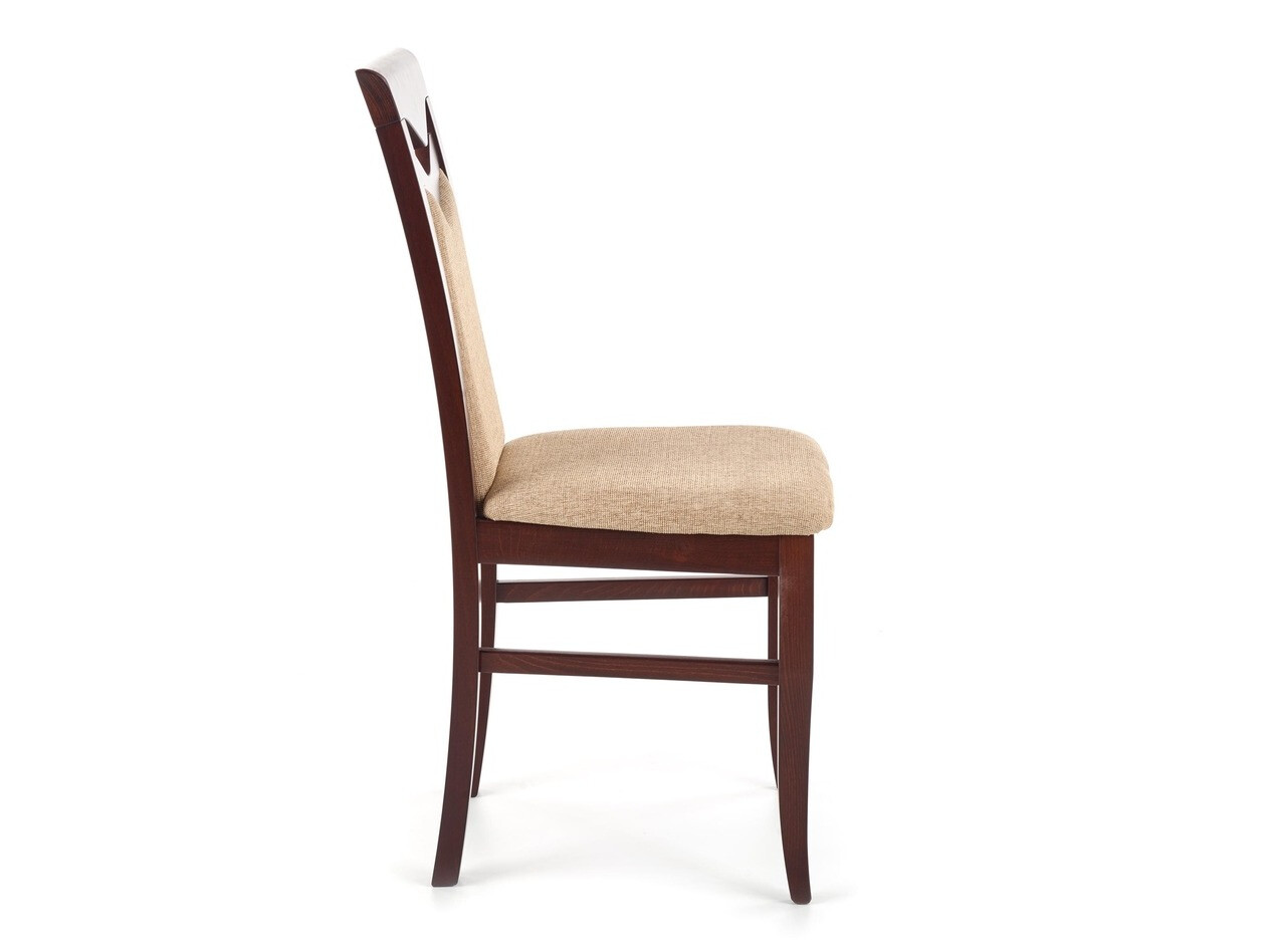 Stoel Houston 578 (Notenhout + Crème)