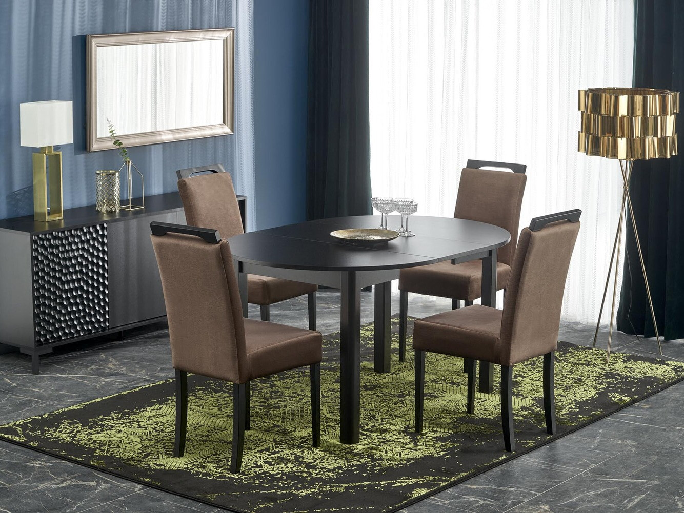 Tafel Houston 961 (Zwart)