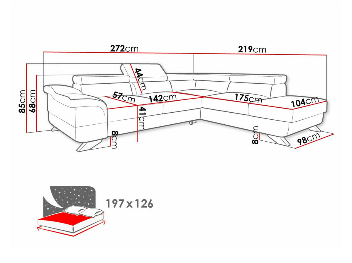 Hoekbank Lincoln 102 (Inari 96)