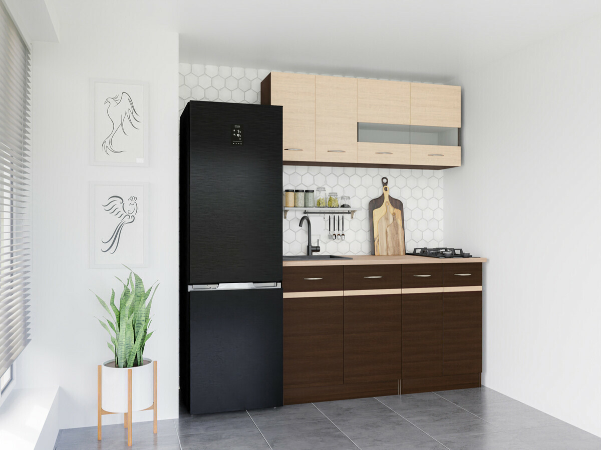 Modulaire keukenset Eli Dark 117