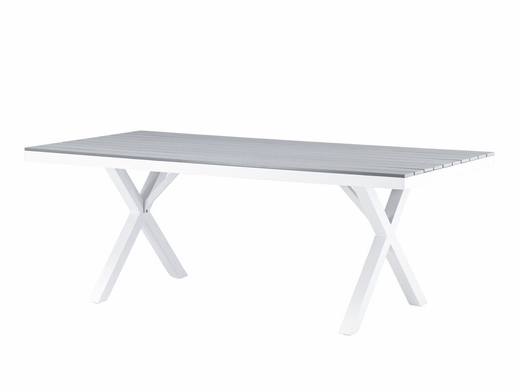 Outdoor tafel Dallas 3392 (Grijs + Wit)