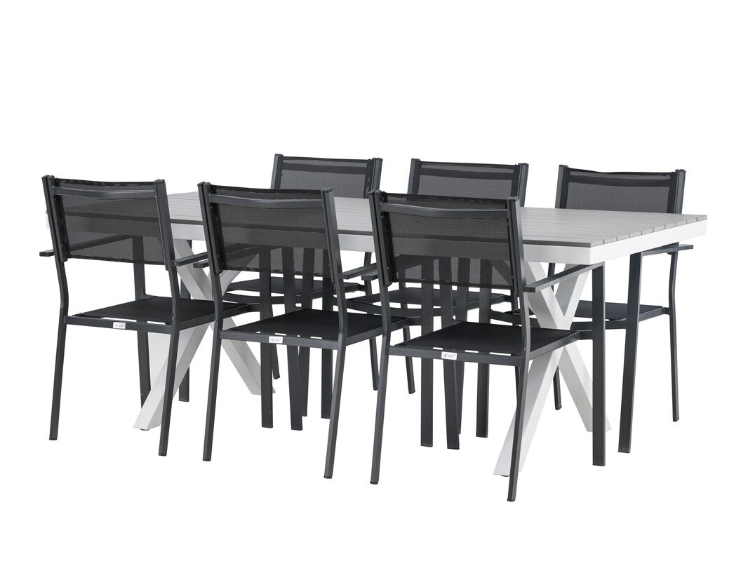 Tafel en stoelen set Dallas 4037