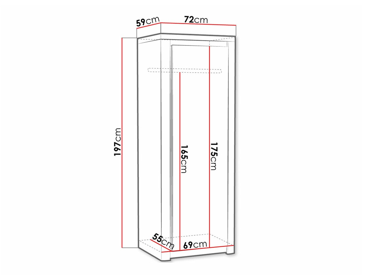 Kledingkast Etrmona 101