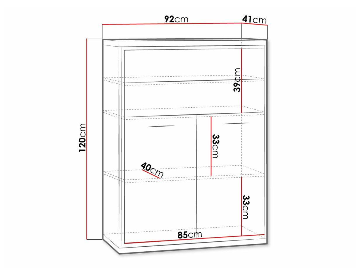 Ladekast Etrmoni 103 (Licht hout)