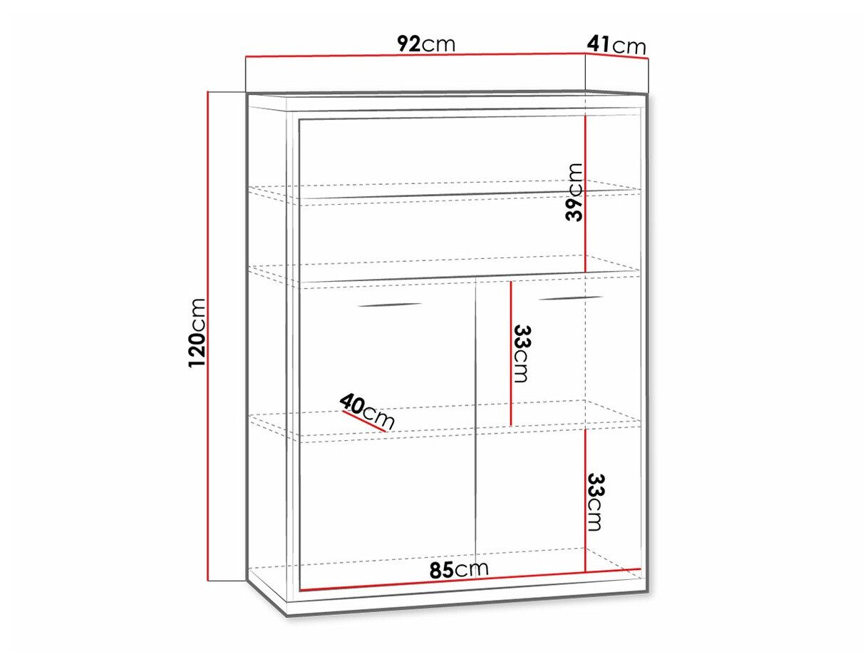 Ladekast Etrmoni 103 (Licht hout)