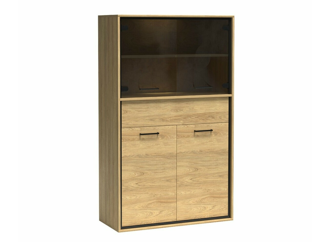 Boekenkast Etrmoni 107 (Licht hout)