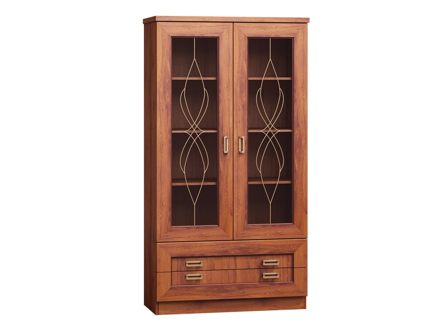 Boekenkast Lircava 107 (Verouderd eiken)