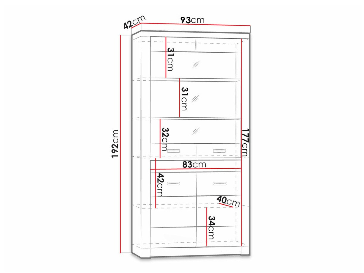 Boekenkast Serfeno 101 (Essen)